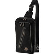 PLT-010 ブラック [ボディバッグ PLUST（プラスト） 外寸：H30.5×W17×D10cm 制菌]