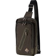 PLT-010 カーキ [ボディバッグ PLUST（プラスト） 外寸：H30.5×W17×D10cm 制菌]
