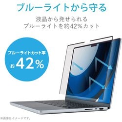 ヨドバシ.com - エレコム ELECOM EF-MBP1421PFM2 [MacBook Pro 14