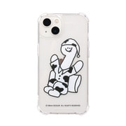 168257i13 [iPhone 13用 ハイブリッドクリアケース White Olly with パジャマ]