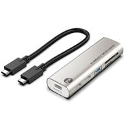 ALMIGHTY DOCK nano1 5-in-1 USB Type-Cドック シルバー TUN-OT-000070