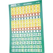 JF253 ディティールアップパーツ 向日葵の花と葉セット 18個 [プラモデル用パーツ]