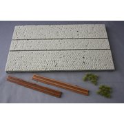 JF345.35E ディティールアップパーツ 工場用引き込み線付石畳舗装路 [プラモデル用パーツ]