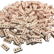 JF533 ディティールアップパーツ 1/48 レンガセットd 三穴レンガ [プラモデル用パーツ]