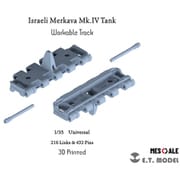 P35-024 ディティールアップパーツ 1/35 現用 イスラエル IDFメルカバMkIV戦車用 可動式履帯 [プラモデル用パーツ]
