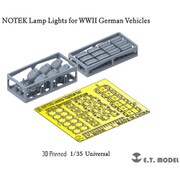 P35-209 ディティールアップパーツ 1/35 WW.II ドイツ車両用ノテックスライト [プラモデル用パーツ]