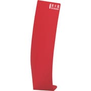 013411 [緑十字 消火器カバー 赤 消火器カバー2R 550×260mm ポリプロピレン]