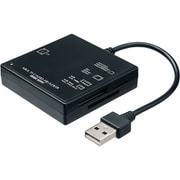USB2.0 カードリーダー ブラック ADR-ML23BKN