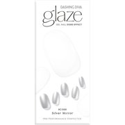 ダッシングディバ グレーズ ネイルシール 半硬化タイプ シルバーミラー ZMC096 Silver Mirror