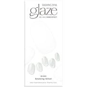 ダッシングディバ グレーズ ネイルシール 半硬化タイプ スノウイーシルバー ZMC097 Snowing Silver