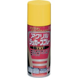 222T009-300 [ニッぺ アクリルラッカースプレーTRY 300ml イエロー]