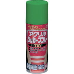 222T012-300 [ニッぺ アクリルラッカースプレーTRY 300ml グリーン]