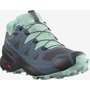 SPEEDCROSS 5 GORE-TEX W L41612700 BLACK/MALLARD BLUE/YUCCA 24.5cm [トレイルランニングシューズ レディース]