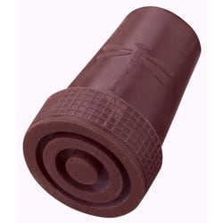 ステッキ 杖先ゴム 杖先ゴム交換用 トンボ16mm 茶