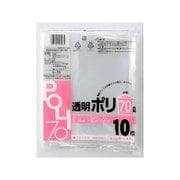 透明ポリ70L 10枚 E-73