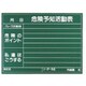 320-09 [危険予知活動表黒板（受なし）消し具付]