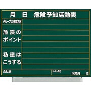 320-12A [雨天用型危険予知活動表小]