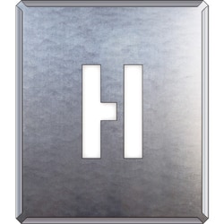 349-22A [吹付け用プレート H]