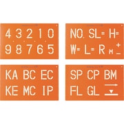 349-61 [トップマーキング70（数字・記号3種）]