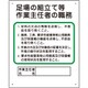 356-04C [作業主任者職務板 足場の組立等]