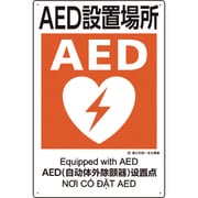 363-17A [建災防統一安全標識 AED設置場所]