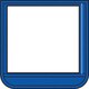 368-161 [ポケット胸章（ワニ口タイプ）青]