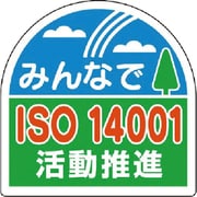 371-45 [ヘルメット用ステッカーISO14 PPステッカ 35×35 10枚入]