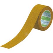 すべり止めテープ(黄) アルミ 50mm幅×5m巻 374-45