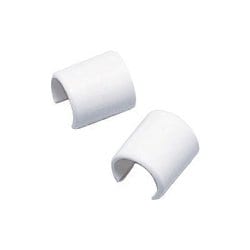 ごみ袋スタンド用止め具（2個1組） プラスチック 17Ф×20mm 375-27