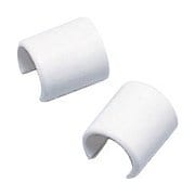 ごみ袋スタンド用止め具(2個1組) プラスチック 17Ф×20mm 375-27