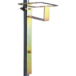 すいがら消火器取付金具の取付金具のみ 250×250×700H 376-27
