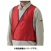 379-413 [エコノミーベスト（赤） ポリエステル 胴囲80～104cm]