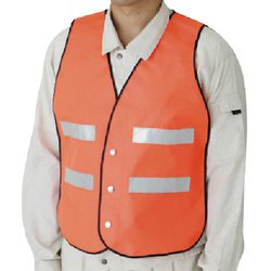 379-51 [蛍光ベスト ポリエステル]