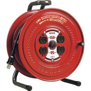 380173 [緑十字 防災用品 電工ドラム（屋内用）]