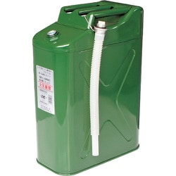 380389 [緑十字 防災用品 ガソリン携行缶 縦型]