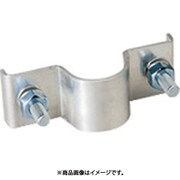 395-521 [標識取付バンド平リブ用 アルミ 60.5Ф用]