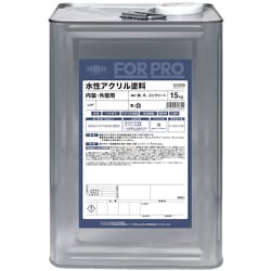 411F051 [ニッぺ FORPRO水性アクリル塗料 15kg 白]
