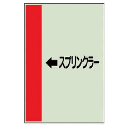 412-51 [配管識別シート（横管用）←スプリン・中・ユニシート・700X250]