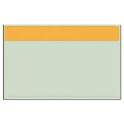 414-16 [配管識別シート 黄 帯のみ（大）・ユニシート・250X1000]