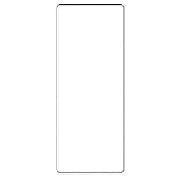 421-99 [短冊型表示板 無地・エコユニボード・250X100X1厚]