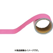 445-08A [配管識別テープ うすい赤（大）・アルミ・100mm幅X5m]