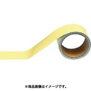 445-14 [配管識別テープ うすい黄（大）・アルミ・100mm幅X5m]