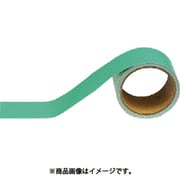 445-18 [配管識別テープ 青緑（大）・アルミ・100mm幅X5m]