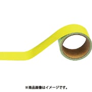 446-16 [配管識別テープ 明るい黄（小）・アルミ・50mm幅X5m]