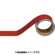 446-21 [配管識別テープ 暗い赤（小）・アルミ・50mm幅X5m]