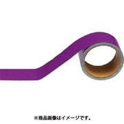 447-09 [配管識別テープ 赤紫（極小）・アルミ・25mm幅X5m]