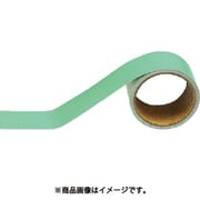 447-19A [配管識別テープ うすい緑（極小）・アルミ・25mm幅X5m]