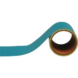 448-12 [配管識別ステッカー 水色（大）ユニクロス・100mm幅X2m]