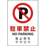 802-906 [4カ国語標識 平板タイプ駐車禁止]