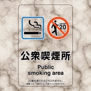 807-84 [喫煙専用室ステッカー公衆喫煙所]